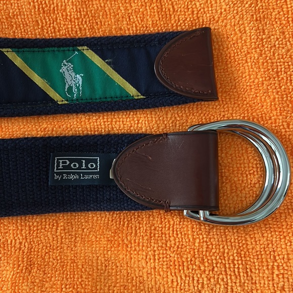 Vintage Polo Ralph Lauren D Ring Belt - Picture 6 of 6